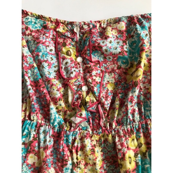 Everly Women’s Strapless Floral Print Dress    Medium - Picture 8 of 9